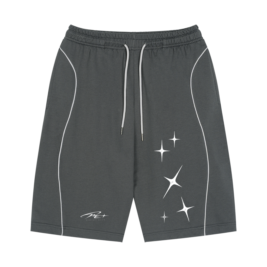 Midnight Exit/ 01 - midnight stars designer shorts
