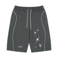 Midnight Exit/ 01 - midnight stars designer shorts