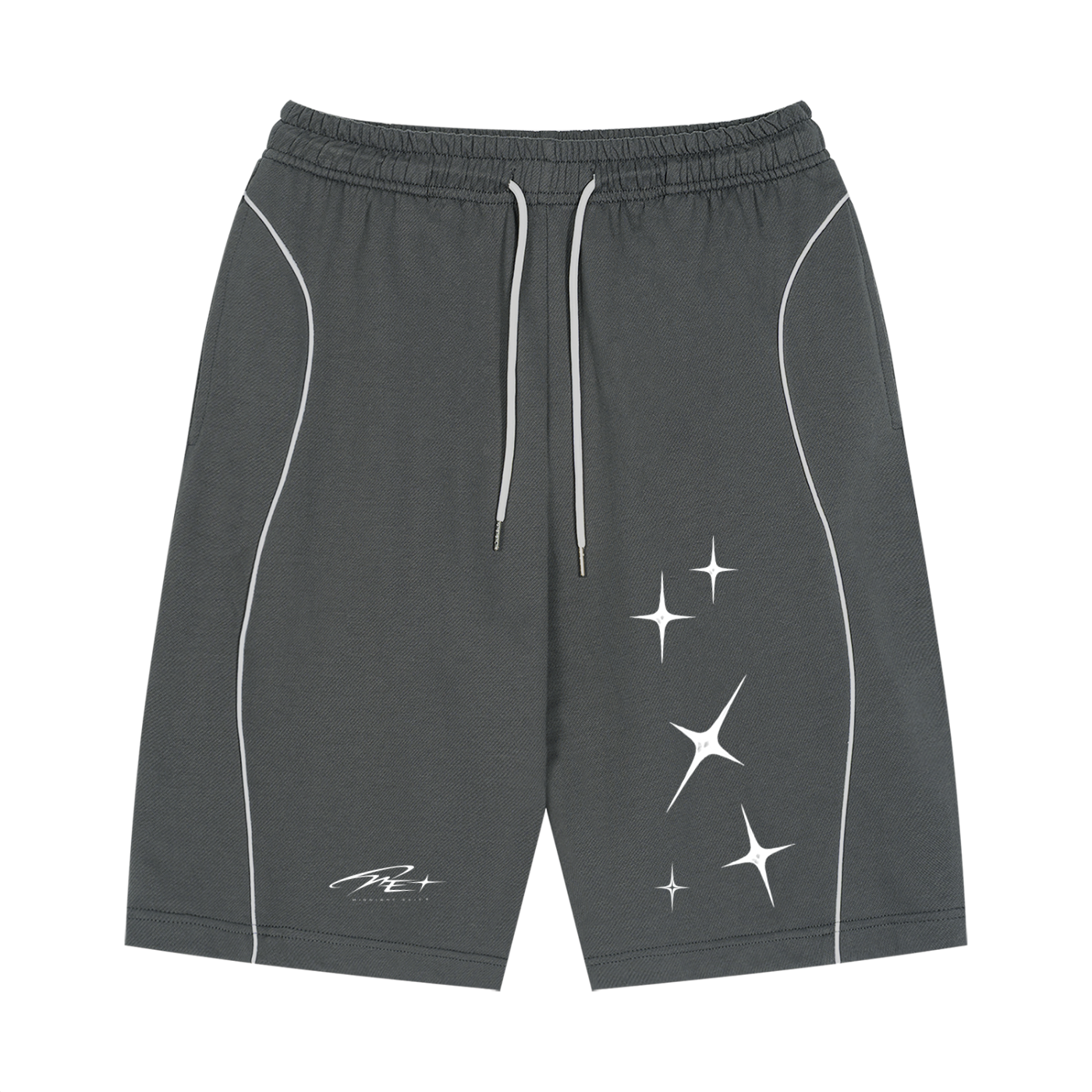 Midnight Exit/ 01 - midnight stars designer shorts
