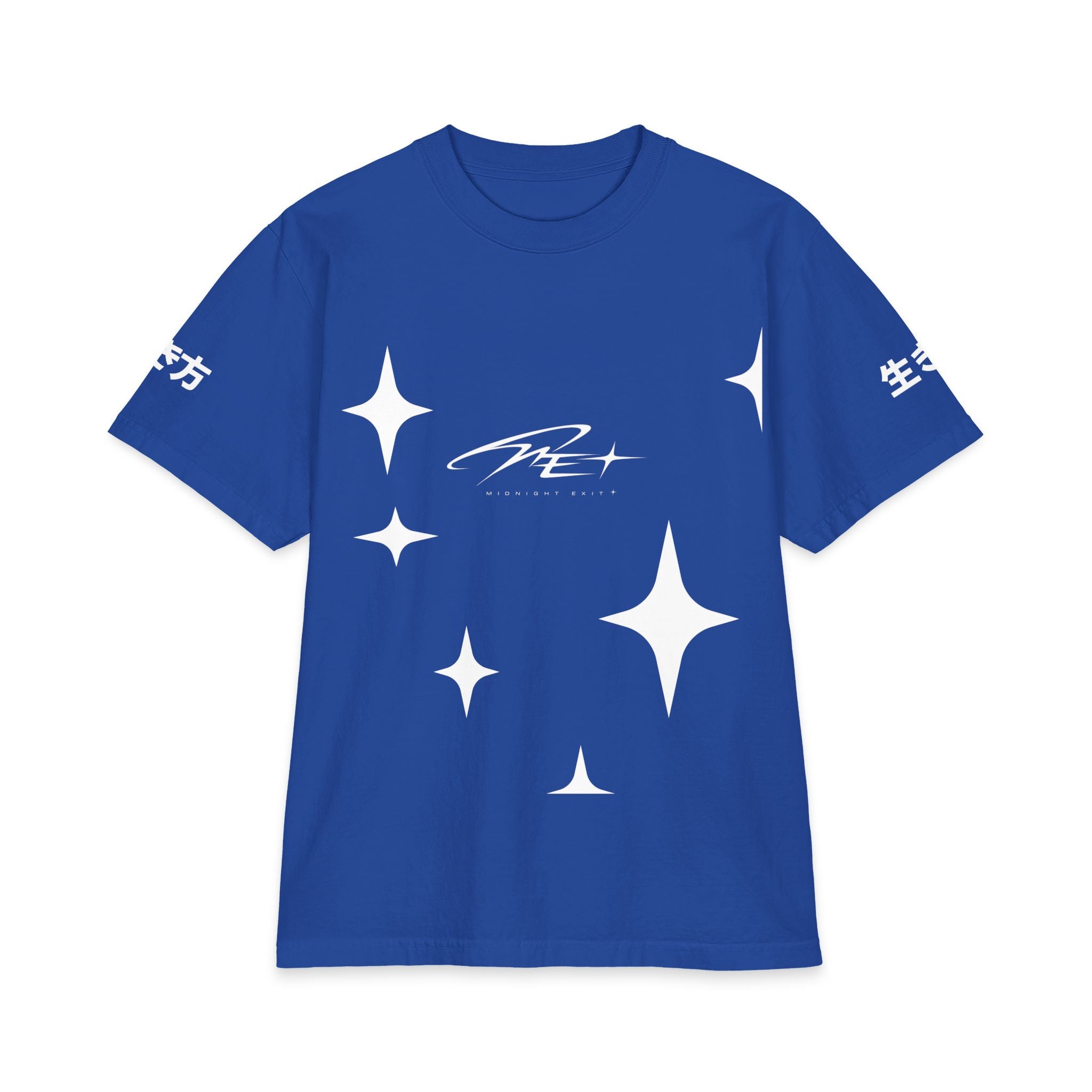 Midnight Exit/ EXIT-002 "心の安らぎ" (peace of mind) Heavyweight Oversized Graphic Tee