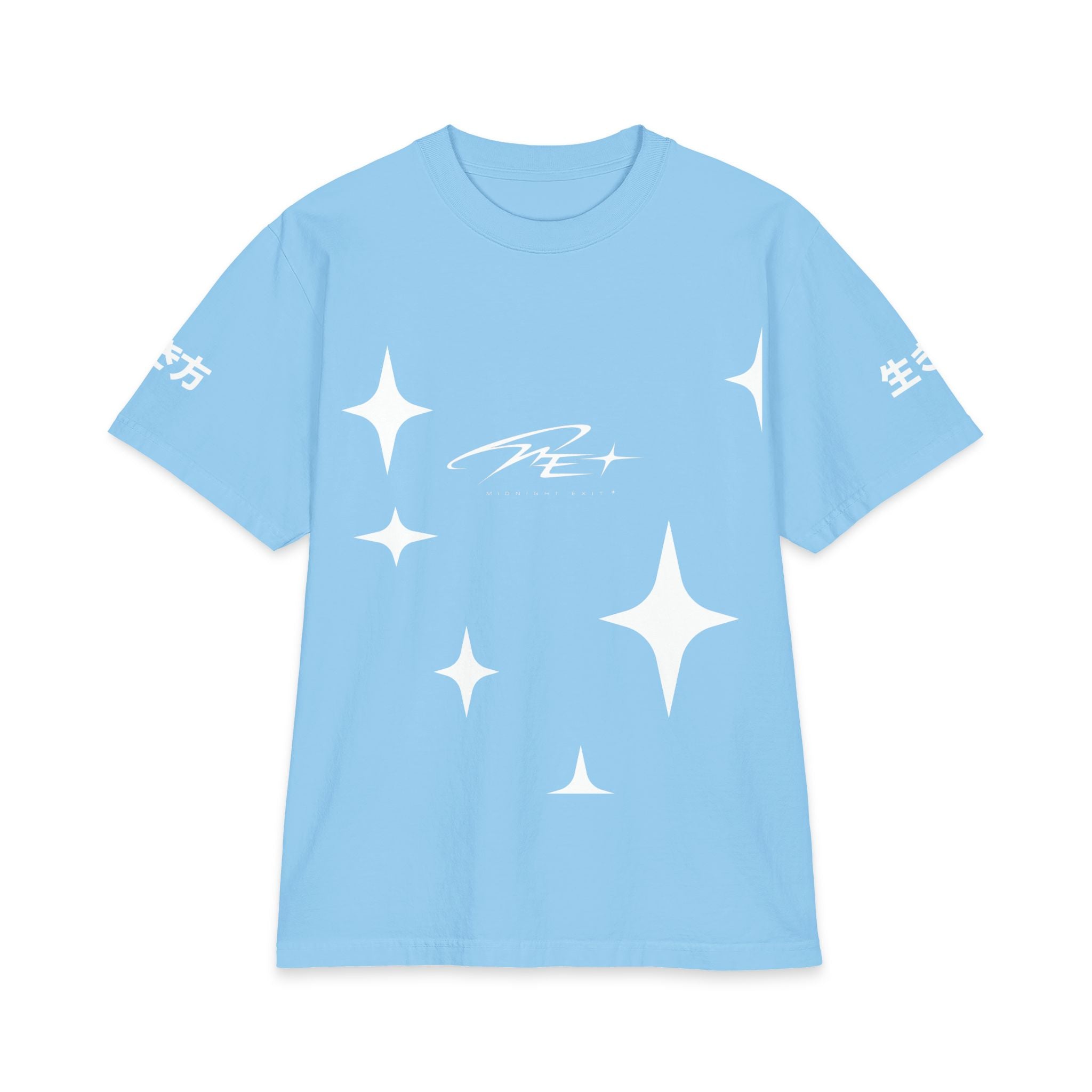 Midnight Exit/ EXIT-002 "心の安らぎ" (peace of mind) Heavyweight Oversized Graphic Tee
