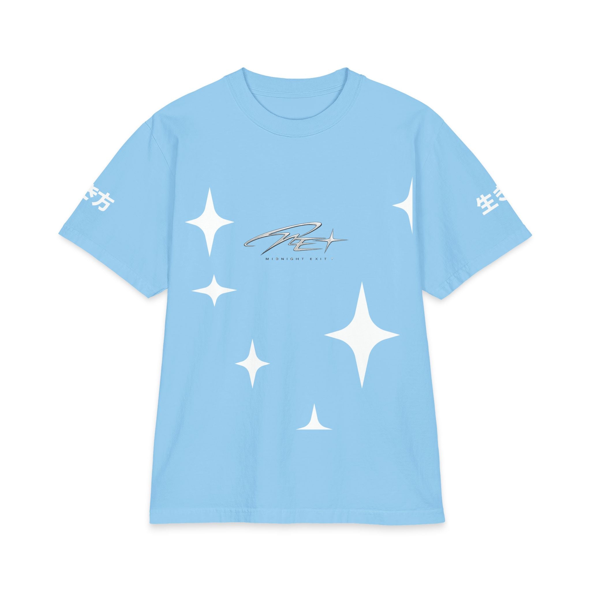 Midnight Exit/ EXIT-002 "心の安らぎ" (peace of mind) Heavyweight Oversized Graphic Tee