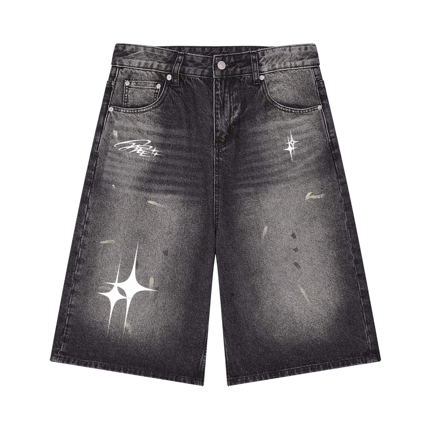 Midnight Exit/ ''After Midnight'' Denim shorts