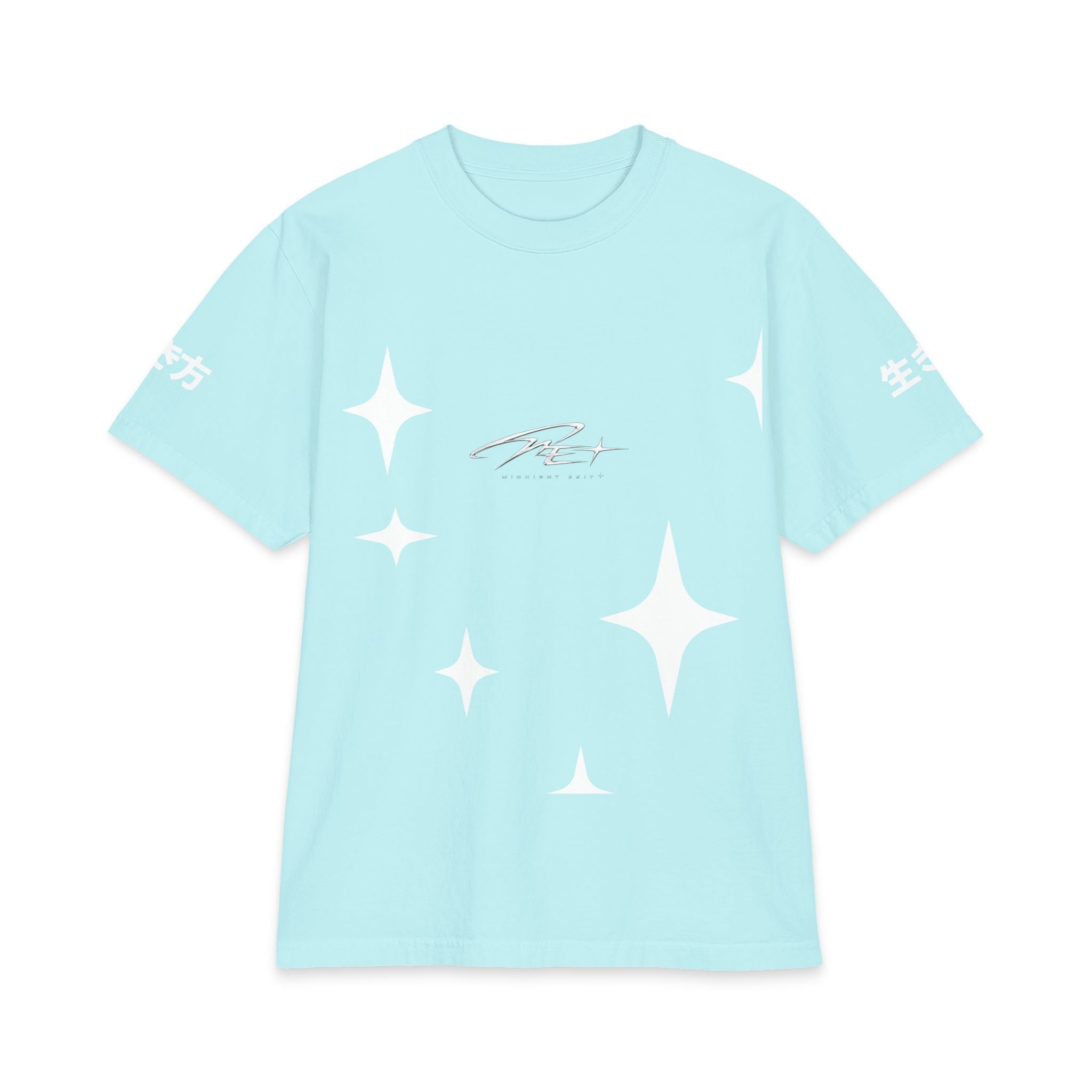 Midnight Exit/ EXIT-002 "心の安らぎ" (peace of mind) Heavyweight Oversized Graphic Tee